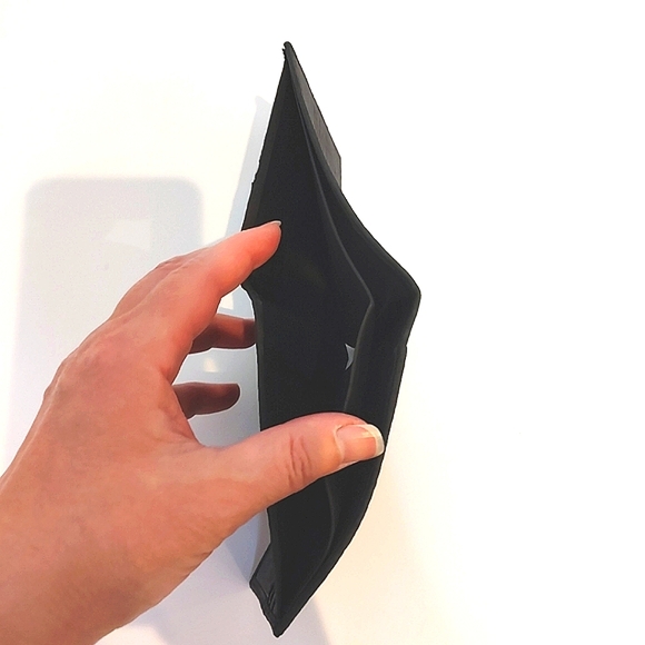 Nakara Namibia Tannery Water Buffalo Hide Full Grain Leather Wallet Blac… - Picture 3 of 4